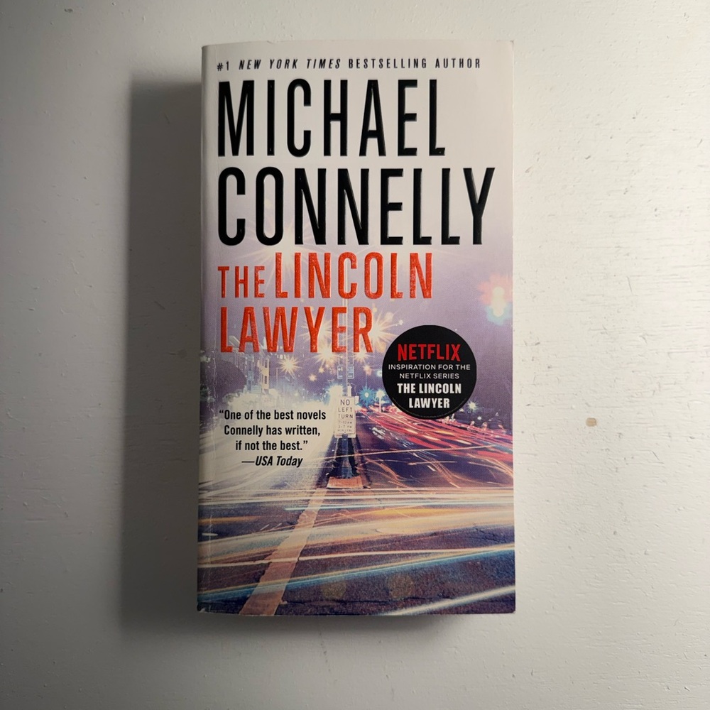 The Lincoln Lawyer Book by Michael Connelly